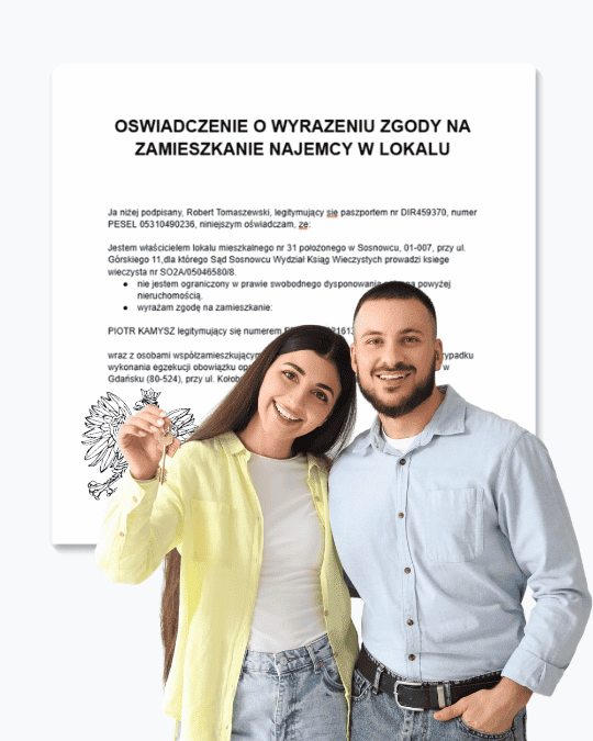 Notarialnie poświadczone wskazanie adresu na dowolny adres